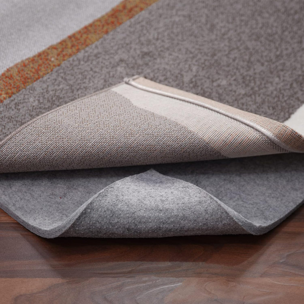 8x10 Non Slip Felt Rug Pad for Hardwood Floors, 1/4 Area Rug Gripper
