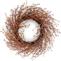 24 Inch Fall Wreath for Front Door Full Artificial Grapevine Wreath