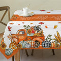 Fall Tablecloth 60x84 Inch Rectangle - Fall Decor Fade Resistant