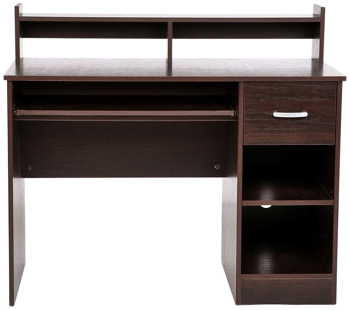Axess Computer Keyboard Tray and Drawer Small Home Office Bedroom, Homework and School Studying Writing Desk for