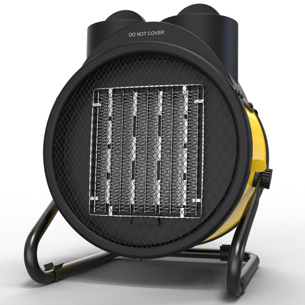 Patio Heater for Outdoor Use, 1500W Electric Portable Heater, Yellow