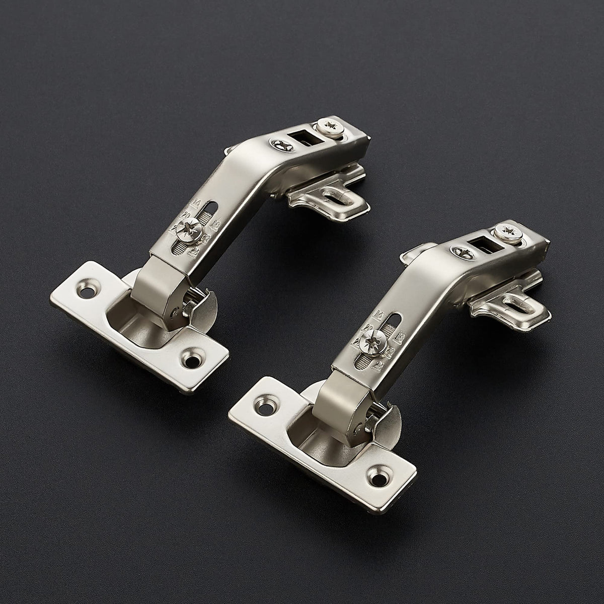 Kitchen Cabinet Hinges, 135 Degree Door Hinges, 4 Pairs 8 Pack