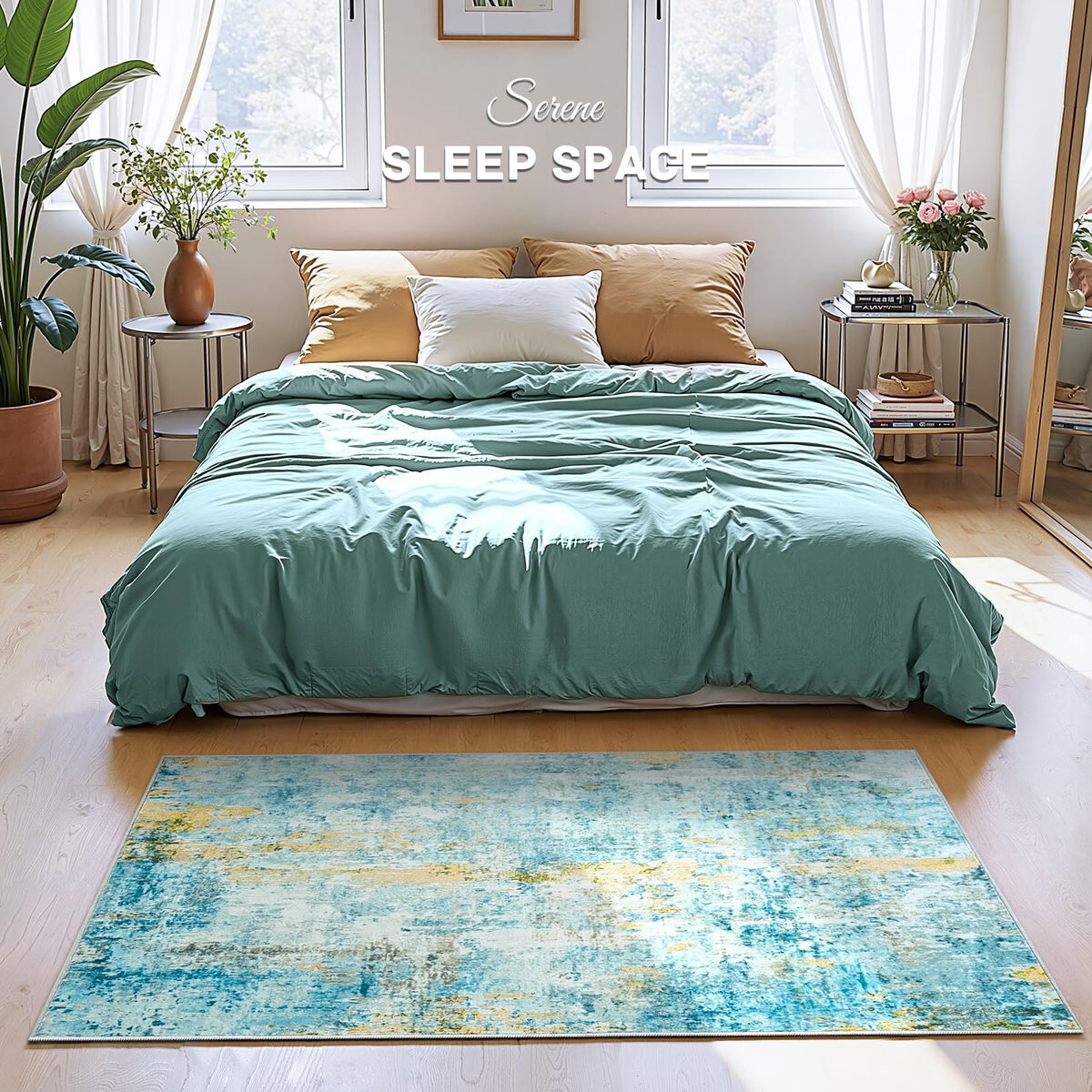 2x5 Teal Blue Rug Runners s Kitchen Runner Rug Non Slip Washable Black Long Runner Rugs with Rubber Backing Soft