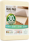 8x10 Non Slip Rug Pad Grip Mat Under Bedroom Living Room Large Area Rug Outdoor Play Carpet Anti Skid Thick Rubber