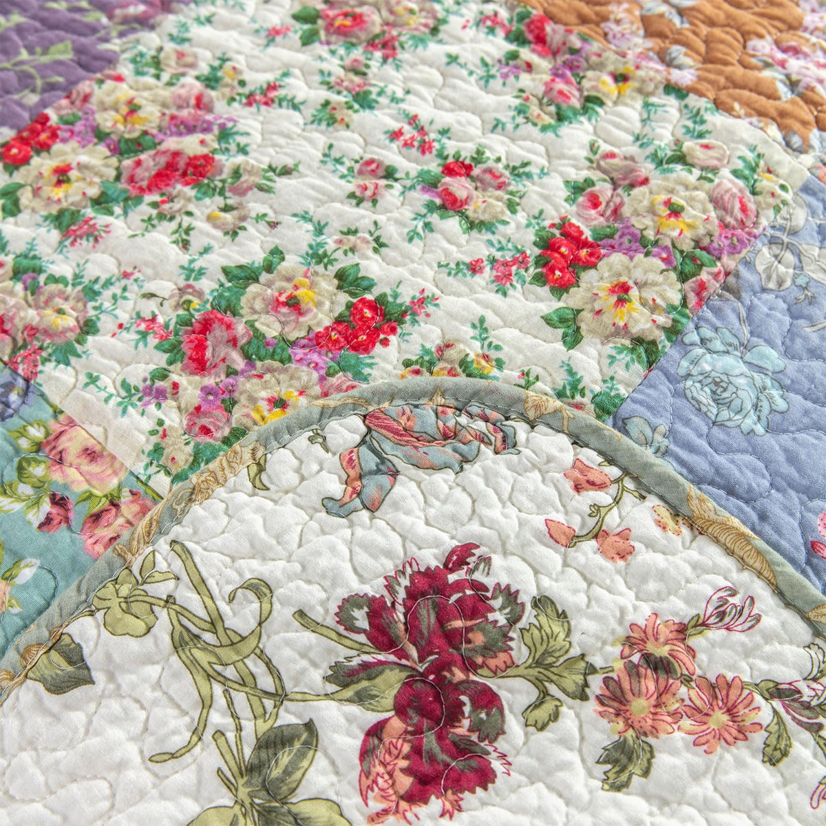 Quilt Patchwork Bedspread Set