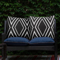 Outdoor Waterproof Pillow Covers 22x22 Black