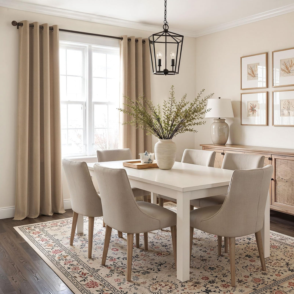 Beige Velvet Curtains 84 Inch Length Bedroom Khaki Elegant Luxury Room Darkening Grommet Drapes Viral Famous Blackout