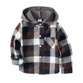 Boy Clothes Fall Plaid Flannel Button Down Shirt