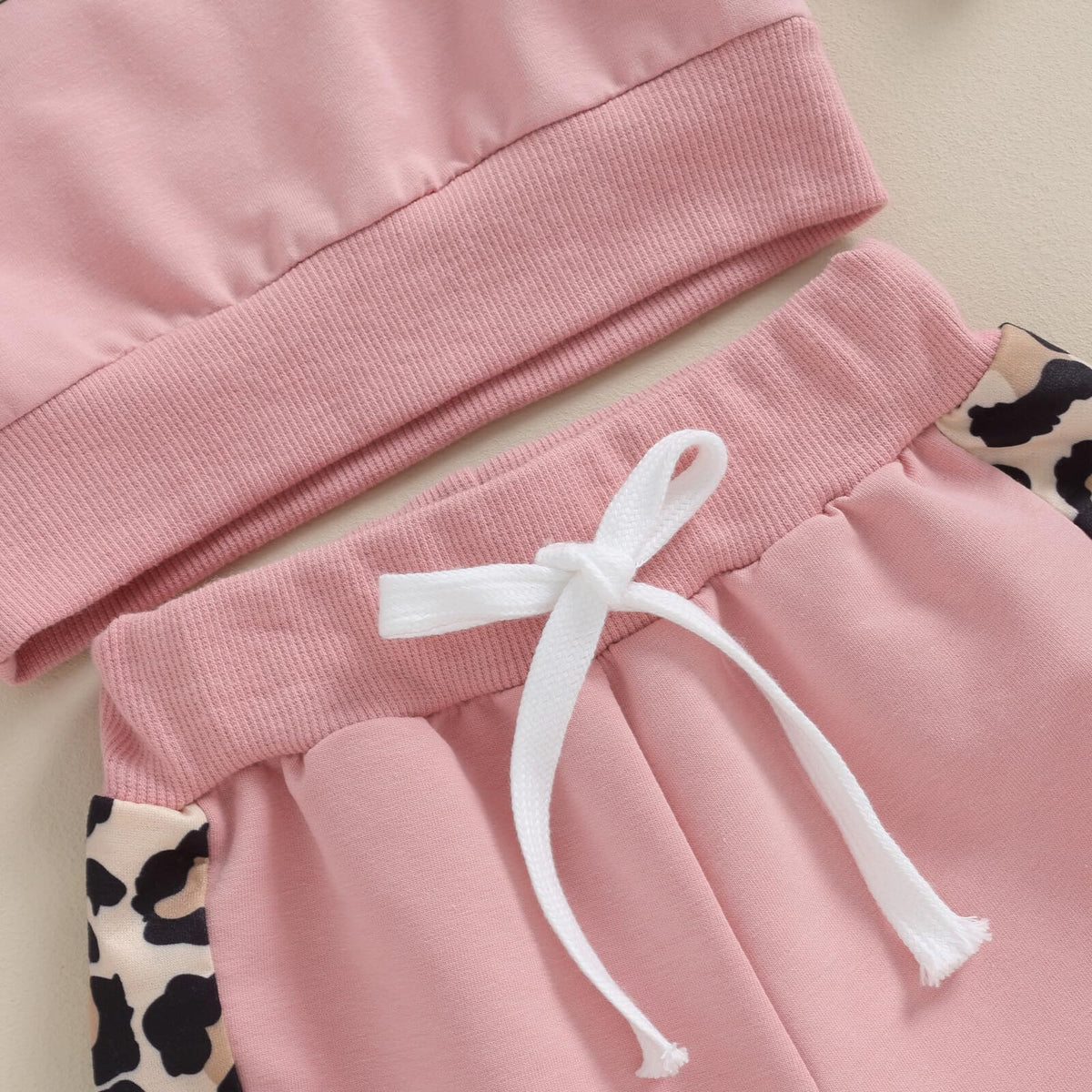 Baby Girl Clothes Mama's Mini Sweatshirt Pants Set Pink