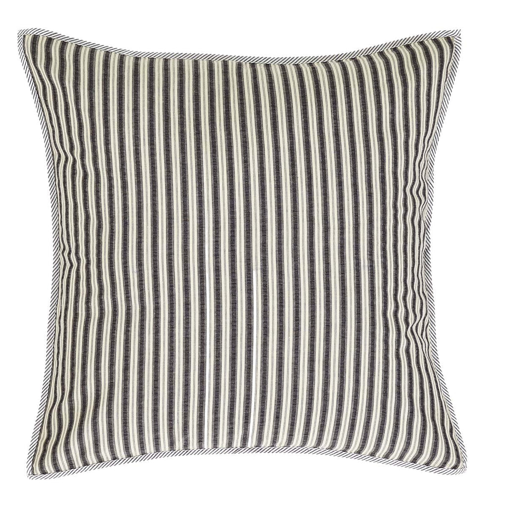 Ashmont Bedding Accessory, Ticking Stripe Euro Sham 26x26