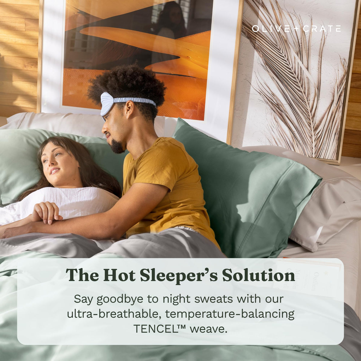 Tencel Duvet Cover Set - Stone Gray
