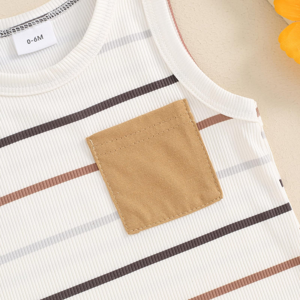 Baby Boy Clothes Casual Striped Tank Tops Camisoles and Shorts 2 Piece Newborn Boys Spring Summer Outfit Set