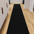 Long Shag Runner Rug 2' x 16', Fluffy Extra Long Hallway Runner with Non-Slip Rubber Backing, Soft Non-Shedding Rug