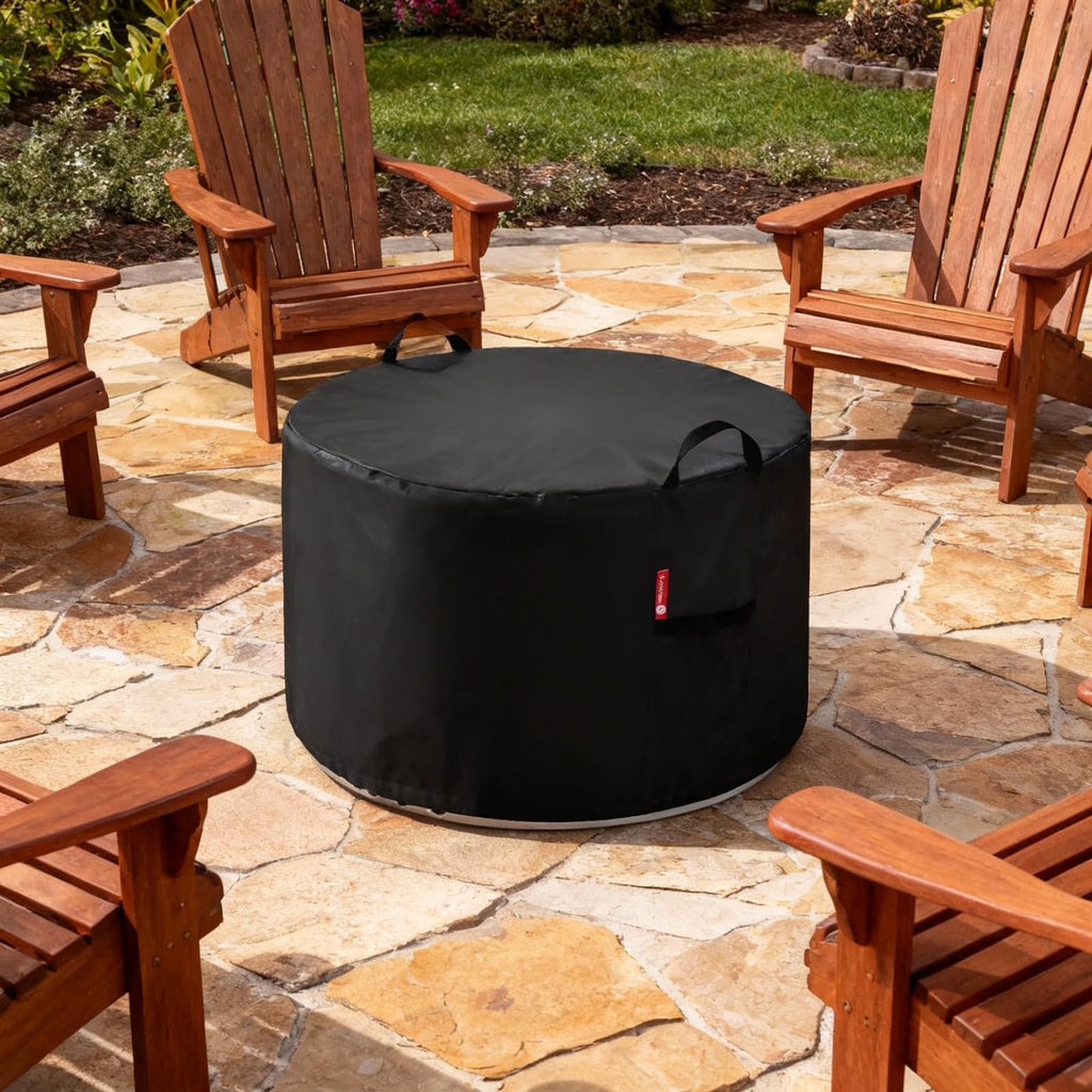 Fire Pit Cover Round for Yukon 27"-29", Waterproof
