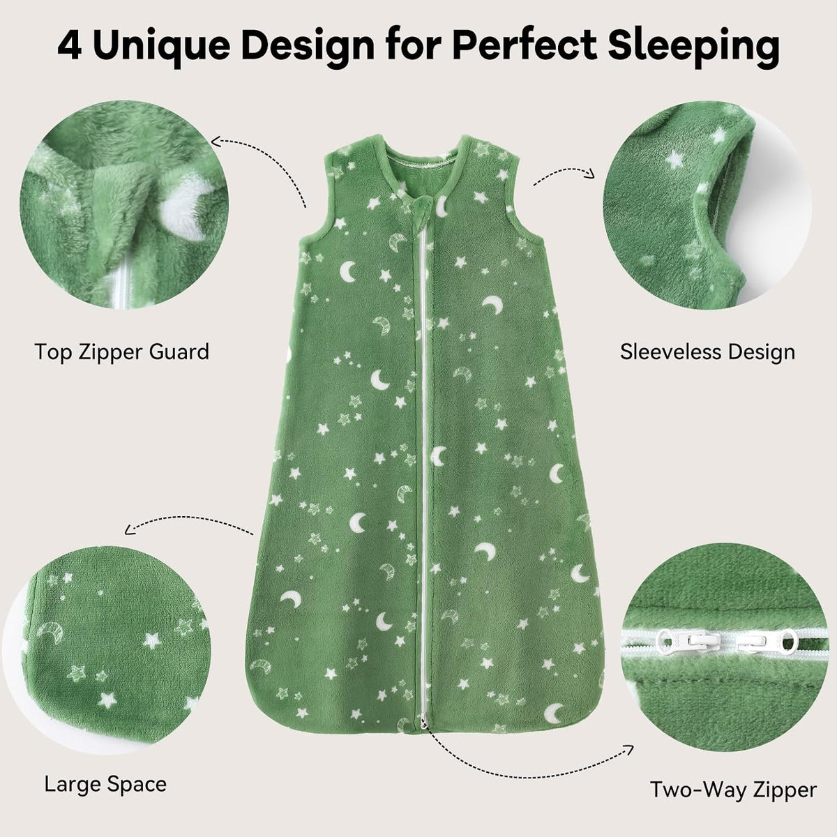 Baby Sleep Sack Fleece 2.0 TOG Baby Wearable Blanket