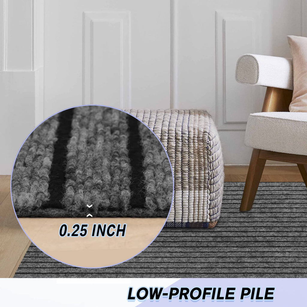 Custom Size Backed Non-Slip Area Rugs Runner, Easy Clean, Waterproof Runner Rugs Entryway, Kitchen, Laundry, 2FT x