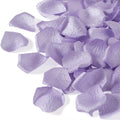 300pcs Silk Rose Petals for Wedding, Light Purple Flower Petals for Flower Girl Basket, Aisle Runner, Romantic Dinner