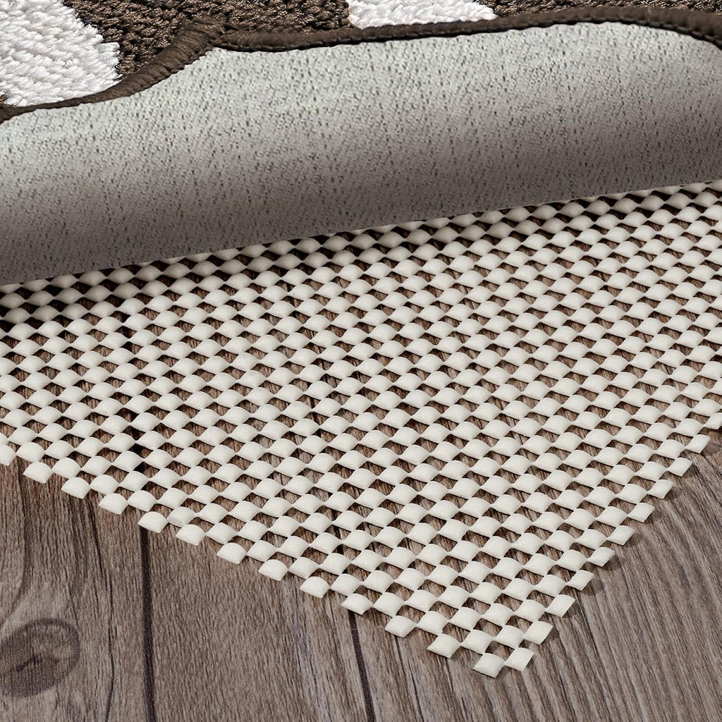 Non Slip Rug Pad Rug Gripper for Hardwood Floors, Extra Thick Non Slip Mat Under Carpet (8'x10') - Set of 80