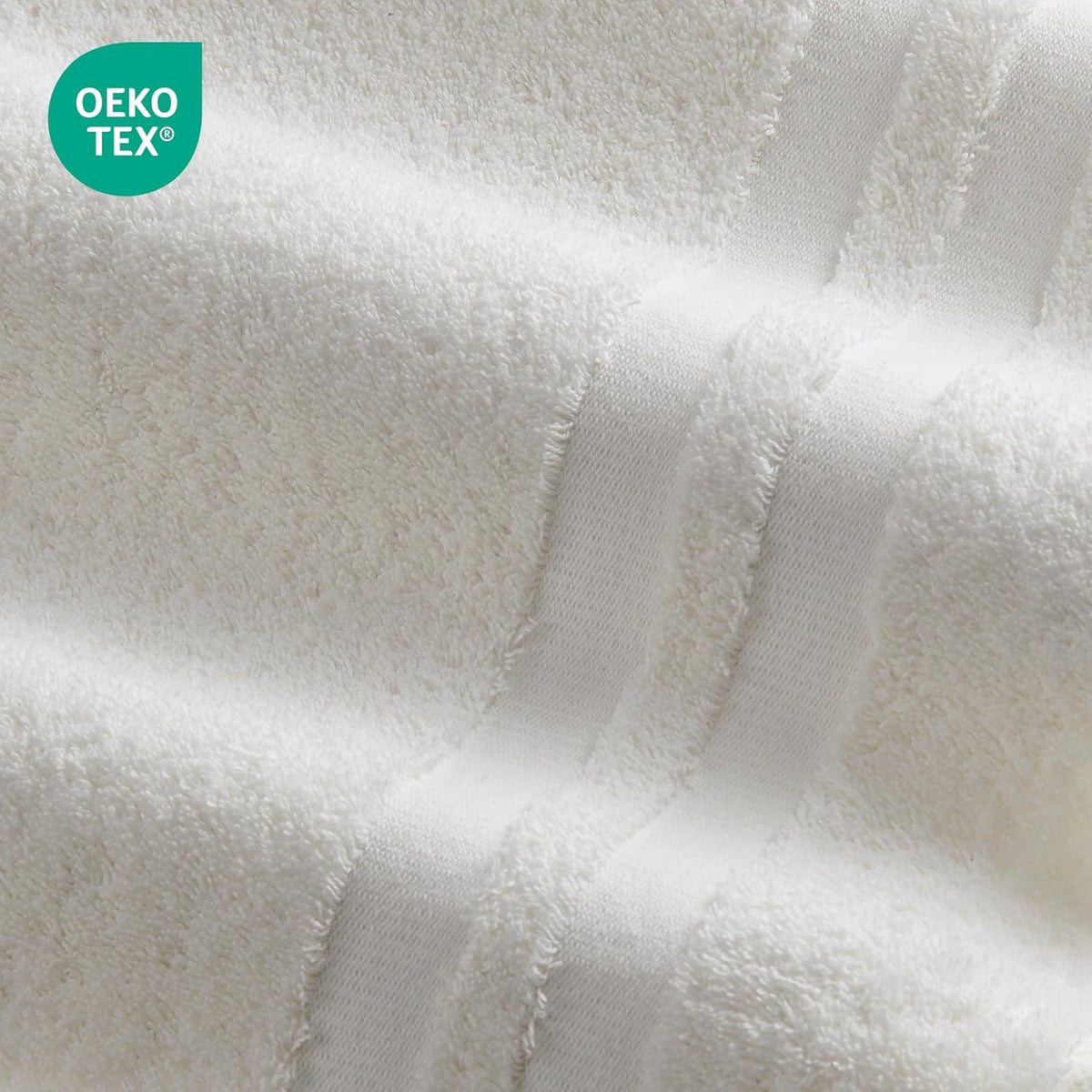 Premium 6 Piece Towel Set, 2 Bath Towel, 2 Hand Towels, 2 Washcloths, 100% Turkish Cotton Soft Absorbent Towels