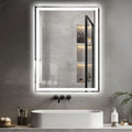 28" x 36" LED Bathroom Mirror with Lights, Memory Vanity Mirror