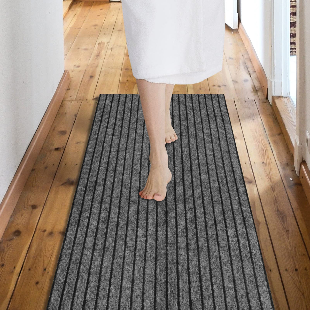 Custom Size Backed Non-Slip Area Rugs Runner, Easy Clean, Waterproof Runner Rugs Entryway, Kitchen, Laundry, 2FT x