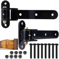 13" Heavy Duty Gate Hinges, 900 LBS Load Capacity, Thickened Solid Steel