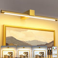 Metal Picture Light for Wall Battery Operated, 15.7inch Gold 1 Pack