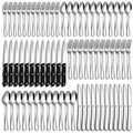 72 Pcs Silverware Set with Steak Knives Food-Grade Stainless Steel Flatware Set for 12 Mirror Cutlery Include Forks