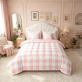 Buffalo Check Plaid Comforter Set Bed in a Bag