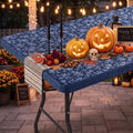 Heavy Duty Vinyl Fitted Tablecloths for 5 Foot Rectangle Tables