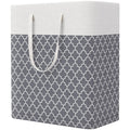 Basket Hamper, 100L Clothes Storage, Clover Grey