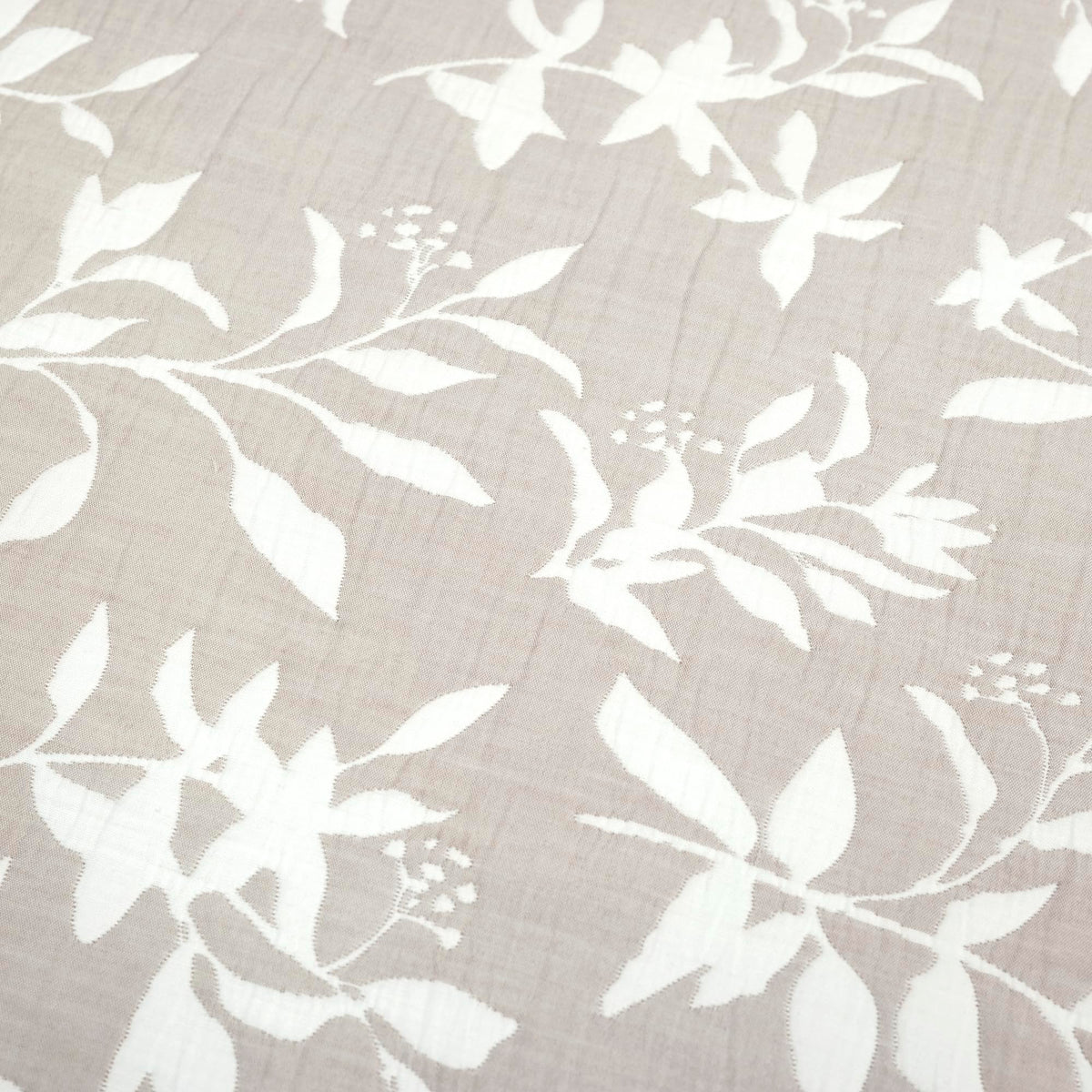 Floral Jacquard Reversible Matelasse Quilt 3 Piece Set King/California King Neutral - Floral Bedding Set King Quilt