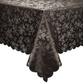 Waterproof Vinyl Tablecloth, Rectangle Heavy Duty Table Cloth, Wipeable Table Cover (Coffee 1, 60X102 Inch)