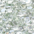 20 Pounds Firepit Glass, 3/4 Inch Glass Beads, Rocks for Fire Pit Table, Fireplace and Fire Bowl, Crystal Luster
