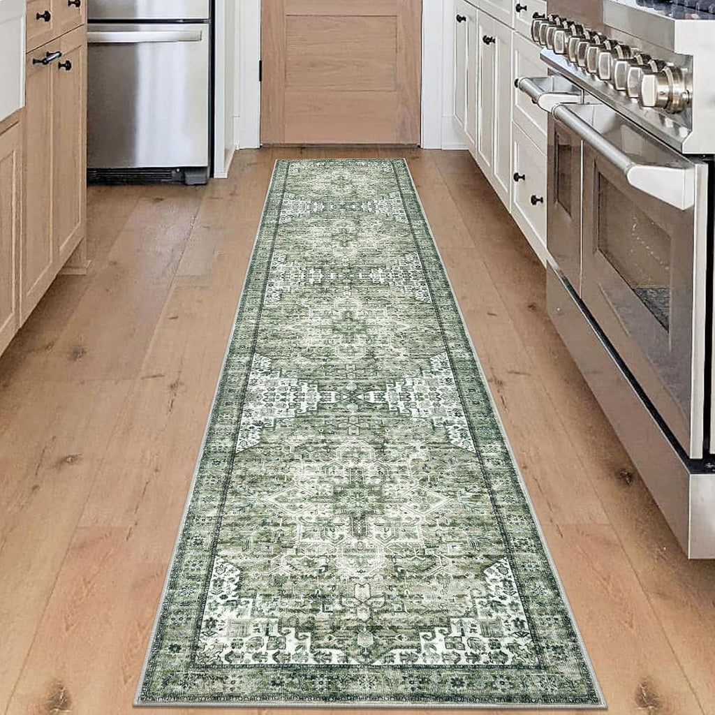 Washable Runner Rug Non Slip Soft Area Rug Kitchen