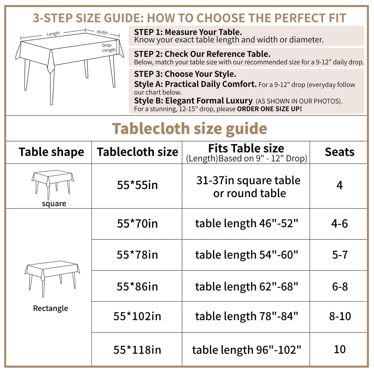 Lace Tablecloth ExquisiteEmbroidery Floral, Round Tablecloth