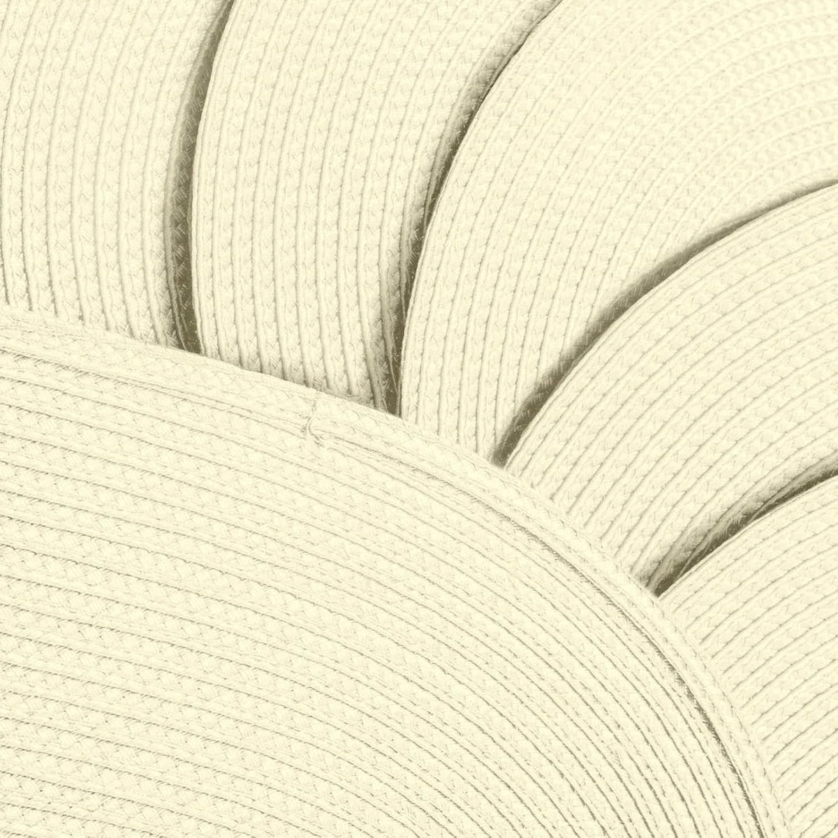 Placemats Set of 6 for Dining Table Washable Woven Non-Slip 18x12 inches Placemat Heat-Resistant Durable Table Mats