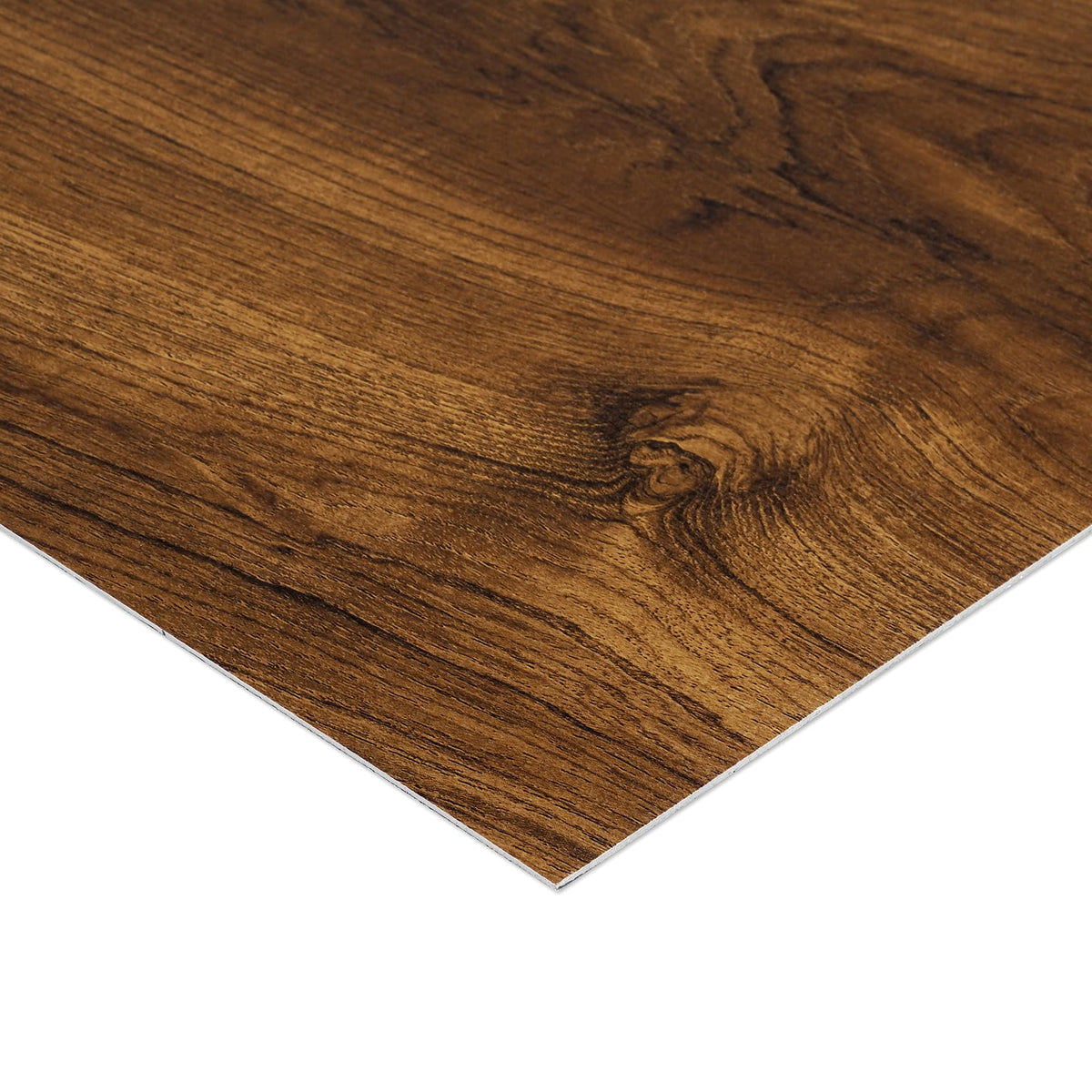 32-Sheets Vinyl Flooring Brown Wood Peel and Stick Floor Tile Waterproof Floor Tiles Attic Kitchen RV 12x12 Sticky