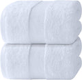 Luxury Bath Sheets Towels for Adults Extra Large 35x70 Inch - 700 GSM Turkish Cotton, Highly Absorbent | Hotel
