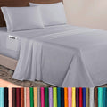 Luxurious 1500 Premium Hotel Quality Microfiber 4-Piece Sheet Set, 18-24 Inches Deep - Extra Deep Pocket Sheets