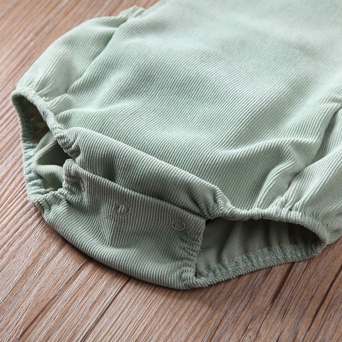 Newborn Baby Summer Romper Unisex Solid Color Button Jumpsuit Sleeveless Backless Overalls Outfits 1Pcs
