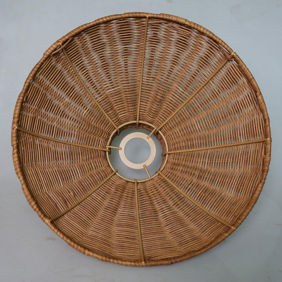 Rattan woven Pendant Lights Shade Rattan Hanging Lamp Shades for Pendant, Floor, Table, and Wall Lamps - Boho Wicker