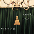 Tassels 4 Pcs Key Tassel with Loops Handmade Craft Charms