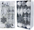 50ct Christmas Tree Decorations Ball Ornaments Set