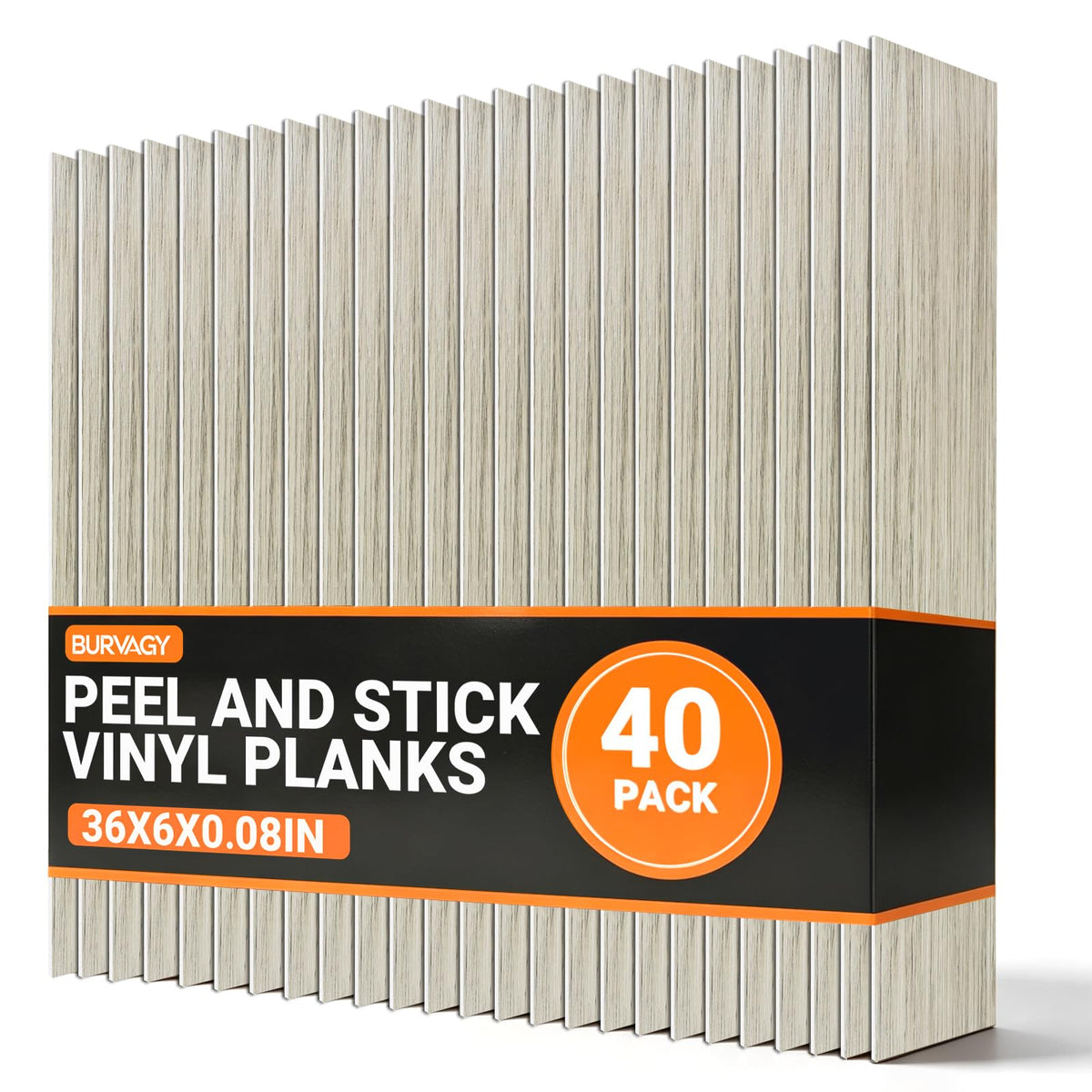 40 Pack Peel and Stick Flooring Tile Waterproof Vinyl Flooring
