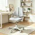 Ergonomic Kids Study Desk Chair with Lumbar Support, Adjustable Height, Adjustable Backrest, Flip-Up Armrests Bedroom
