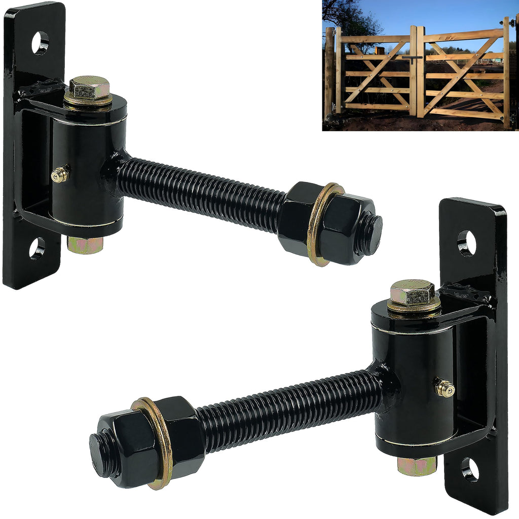 Heavy Duty T Bolt Gate Hinges, 700 LBS Capacity, Thickened Solid Steel