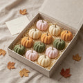 Mini Fall Pumpkin Decor, Fake Decorations, 12PCS
