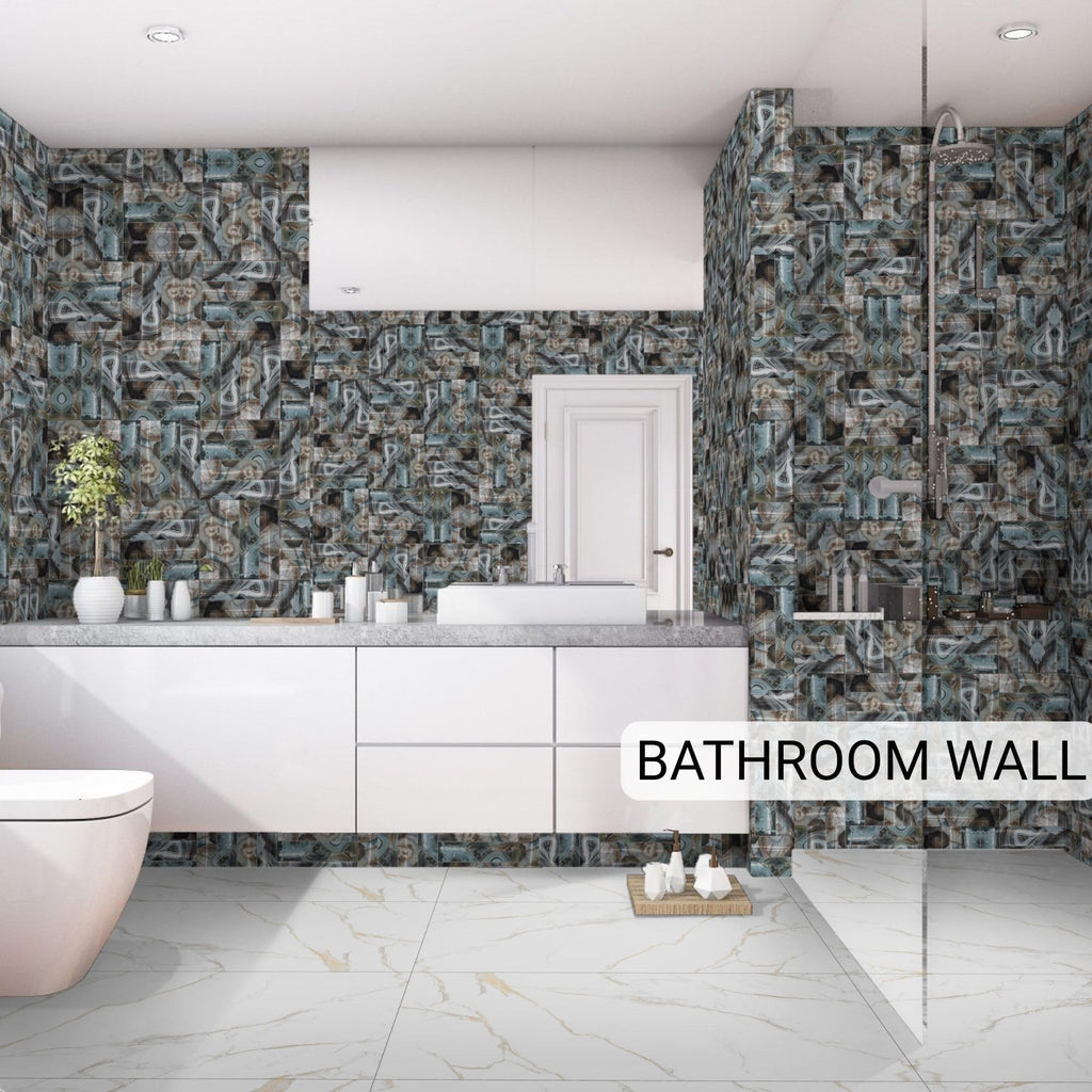 Oasis Tile Magical Forest Champinion Brown | 3x12 Glossy Glass Subway Tile