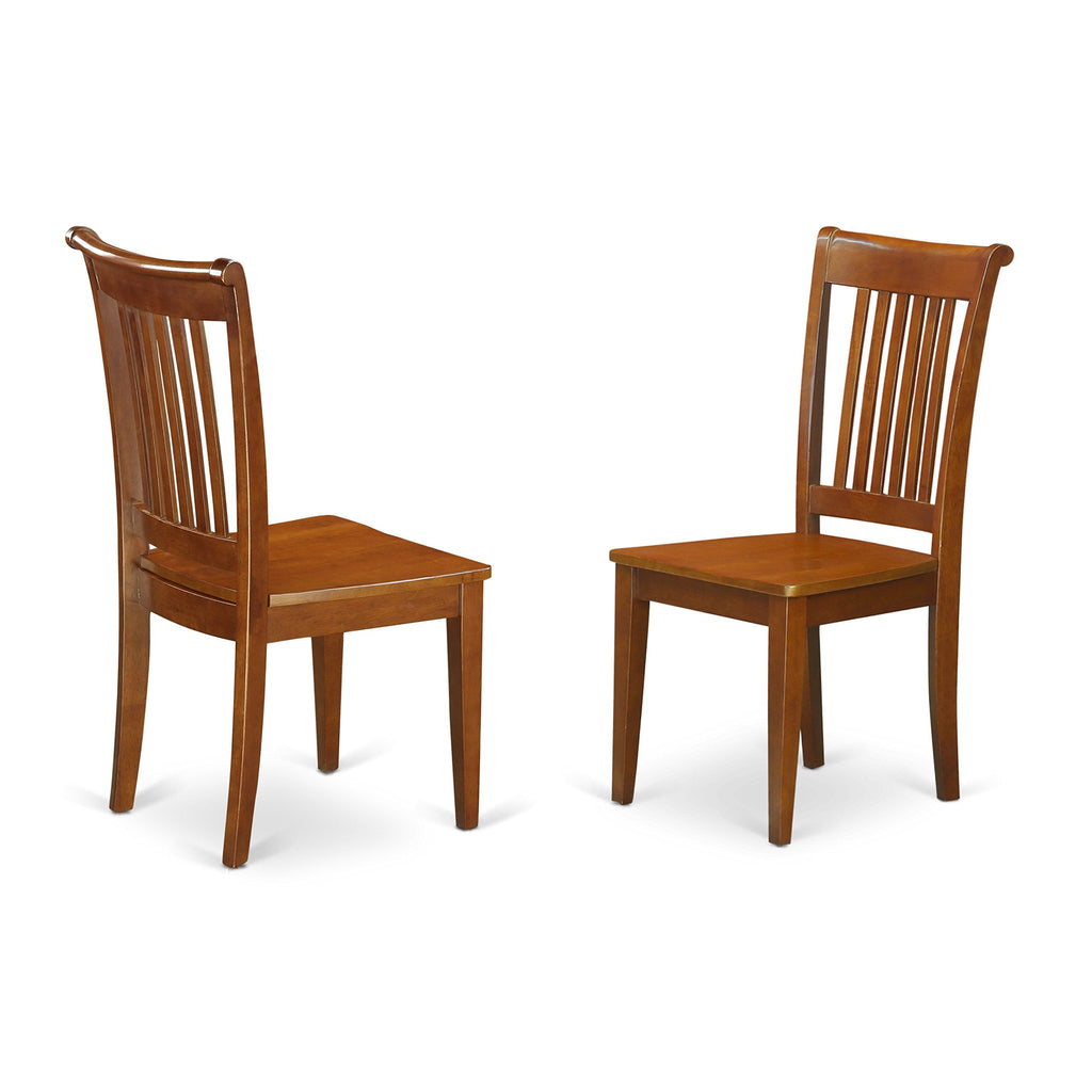 West Furniture 9 Piece Dining Room Table Set Includes a Square Kitchen Table with Butterfly Leaf and 8